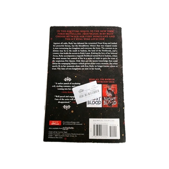 Frostblood Saga Complete PB Set Elly Blake YA High Fantasy Romance Lot Of 3 - Picture 6 of 9